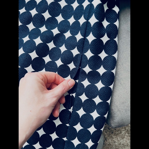 Talbots 50’s 60’s Mod Circle Pattern Blazer Size 10 Petite - Picture 11 of 11